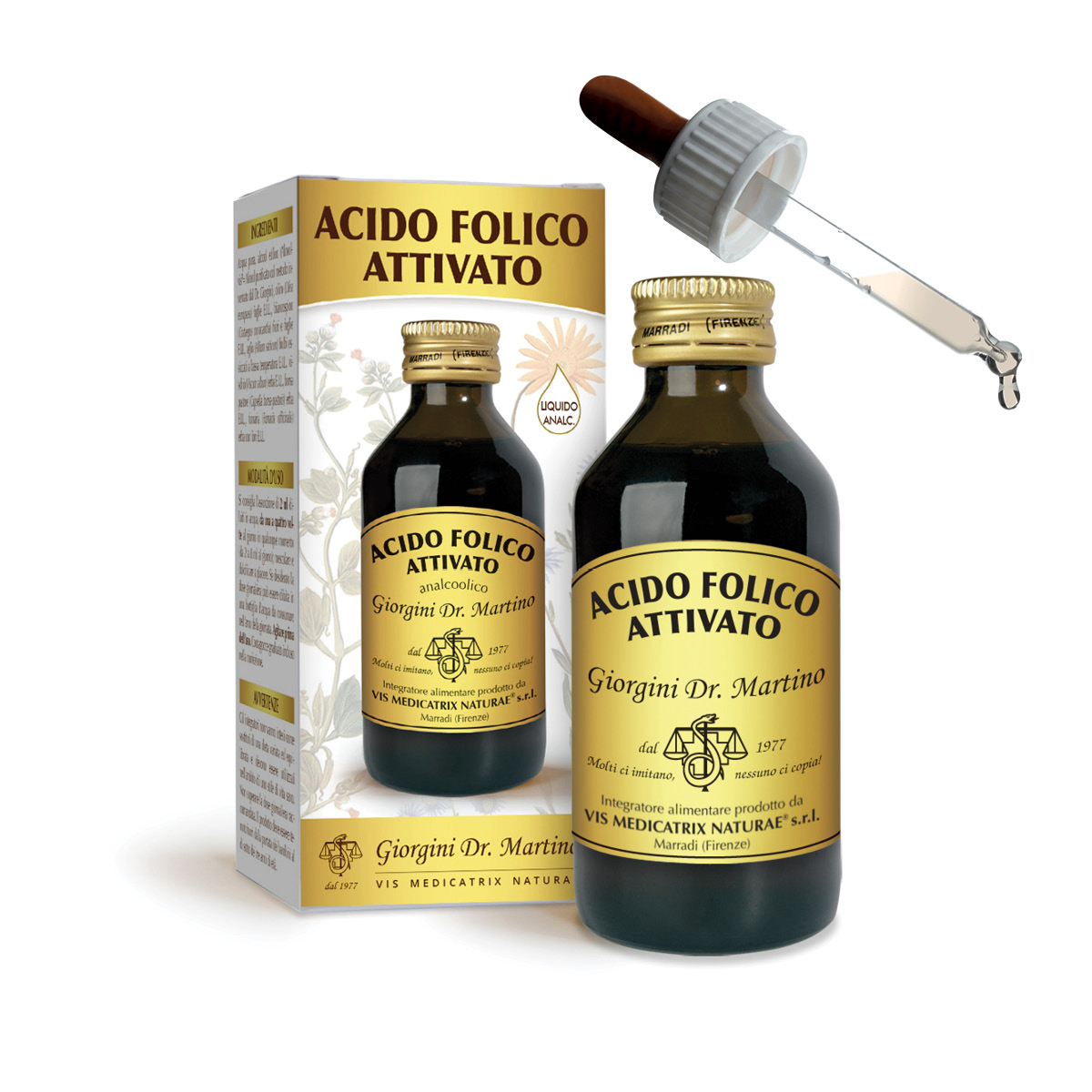 ACIDO FOLICO ATTIVATO Liquido analcoolico