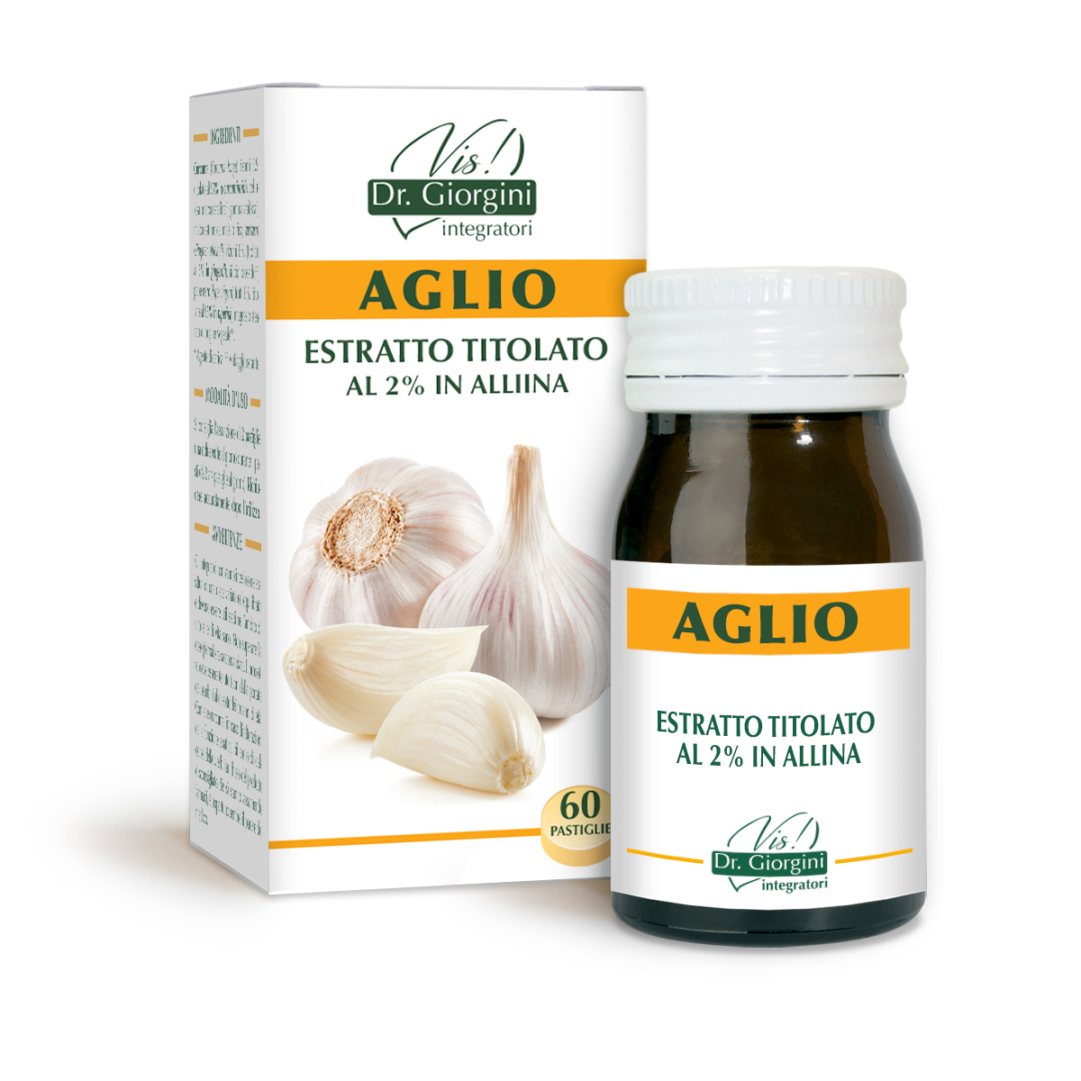 AGLIO ESTRATTO TITOLATO 60 pastiglie main product photo