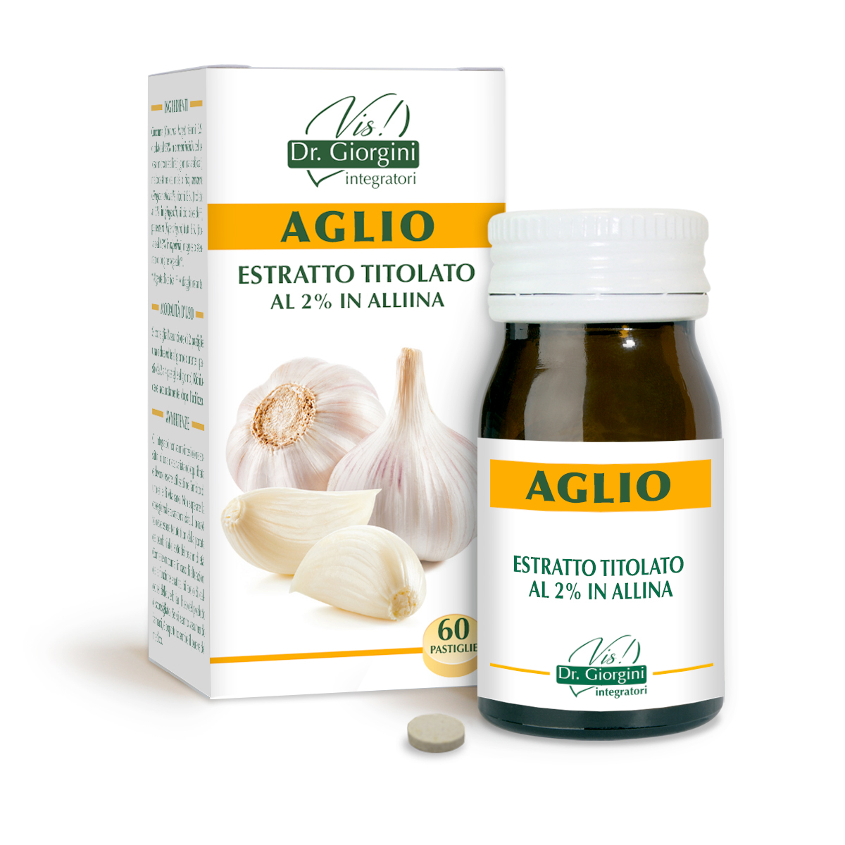 AGLIO Estratto titolato Pastiglie