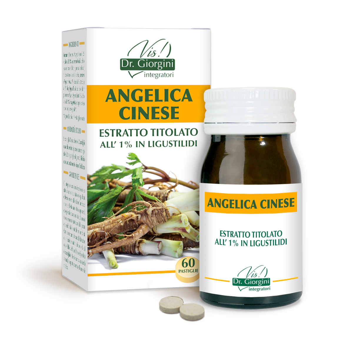 ANGELICA CINESE Estratto titolato Pastiglie
