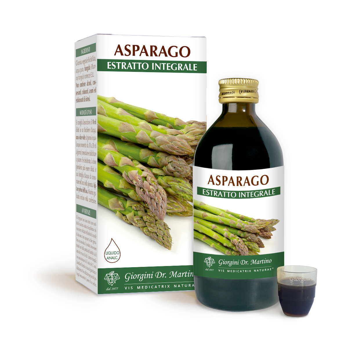 ASPARAGO Estratto integrale Liquido analcoolico