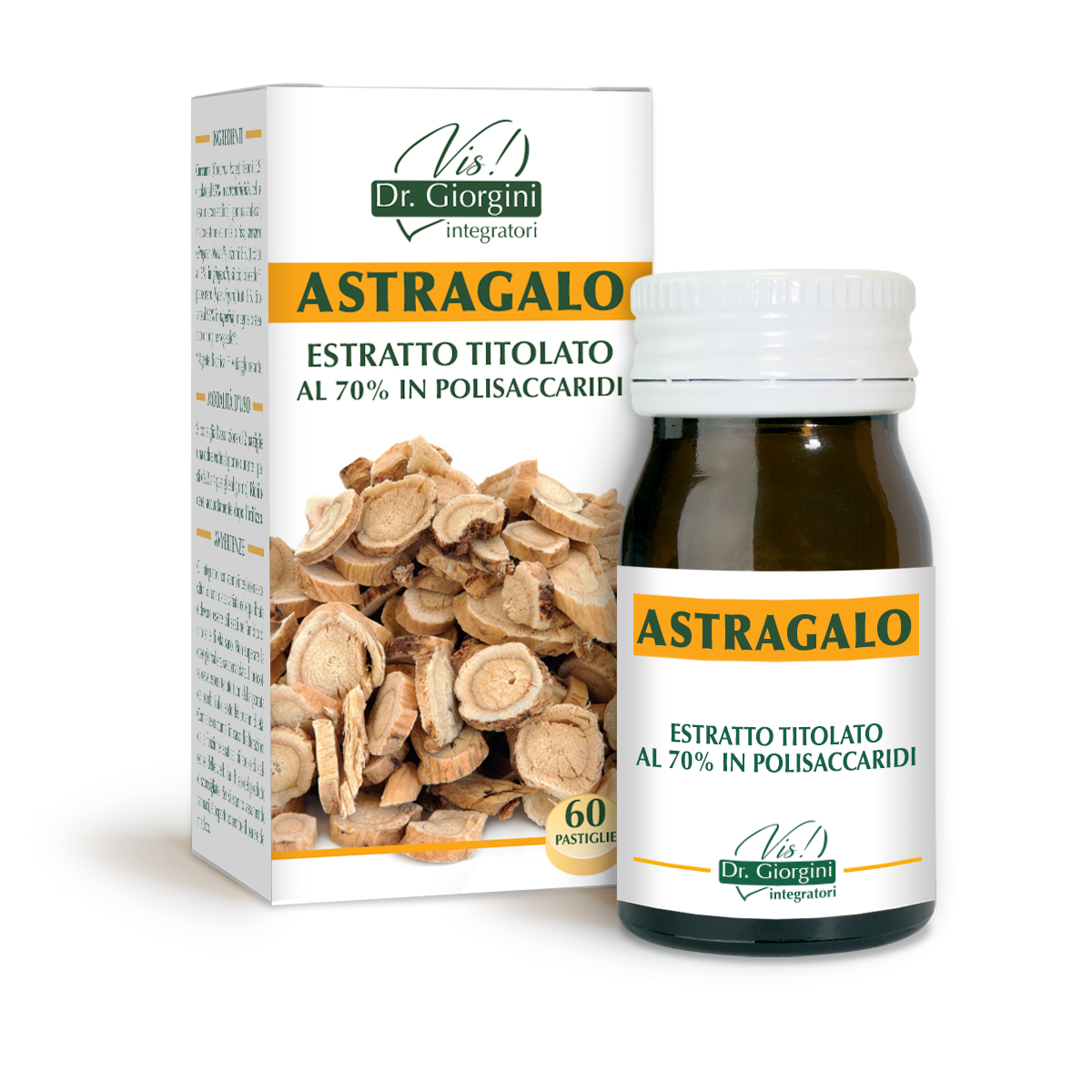 ASTRAGALO ESTRATTO TITOLATO 60 pastiglie main product photo