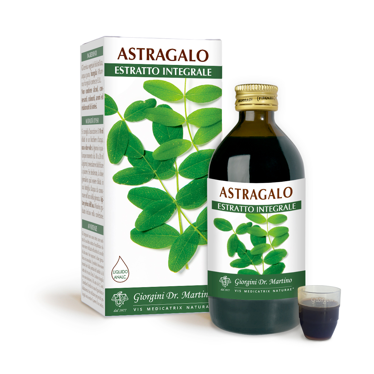 ASTRAGALO Estratto integrale Liquido analcoolico