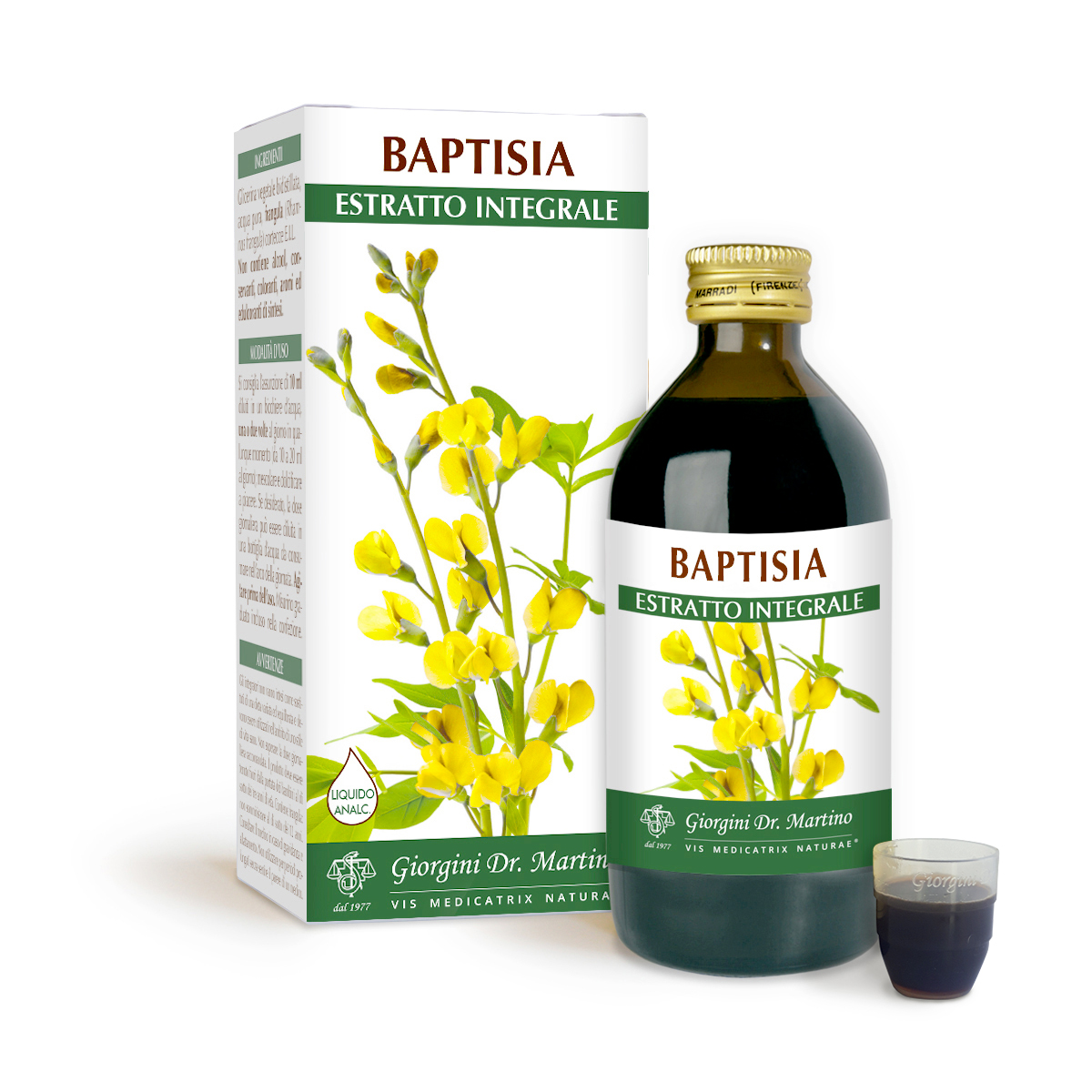 BAPTISIA Estratto integrale Liquido analcoolico