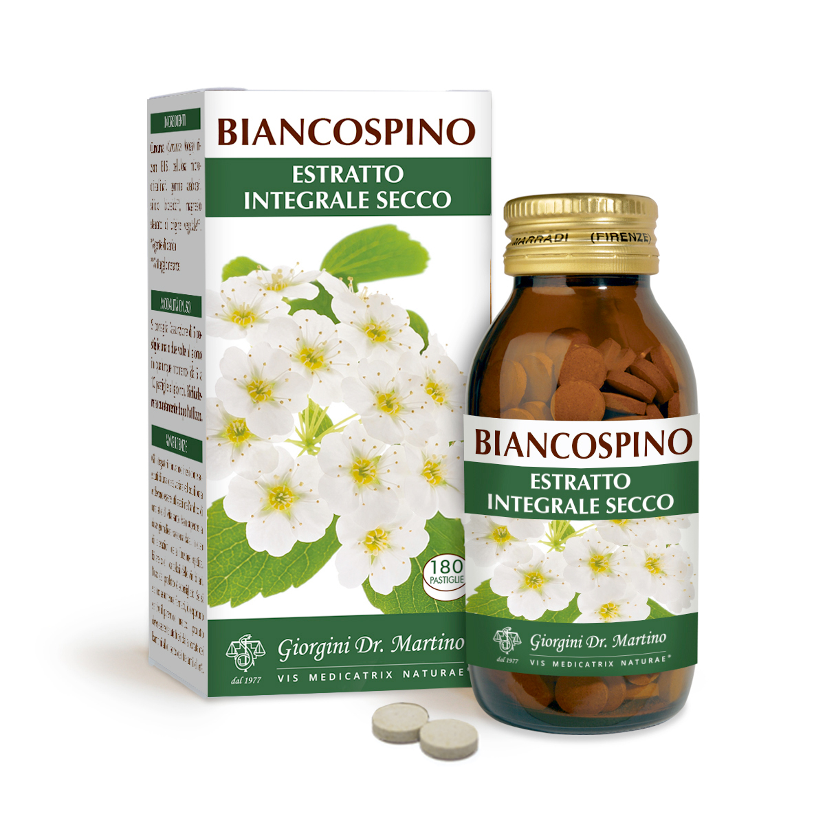 BIANCOSPINO Estratto integrale secco Pastiglie