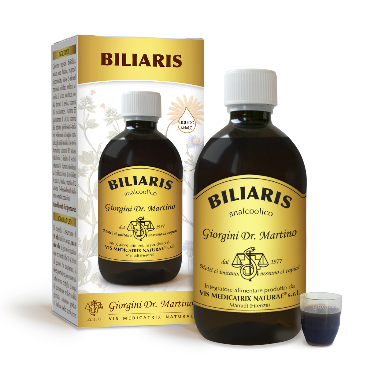 BILIARIS Liquido analcoolico