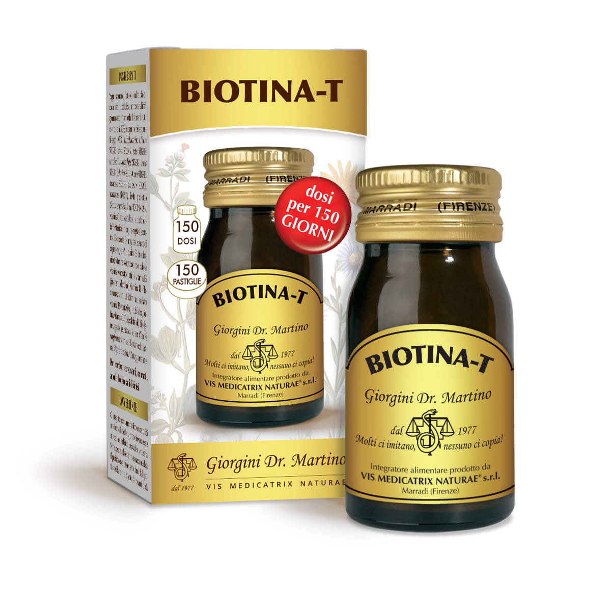 BIOTINA-T 30 g - pastiglie da200 mg