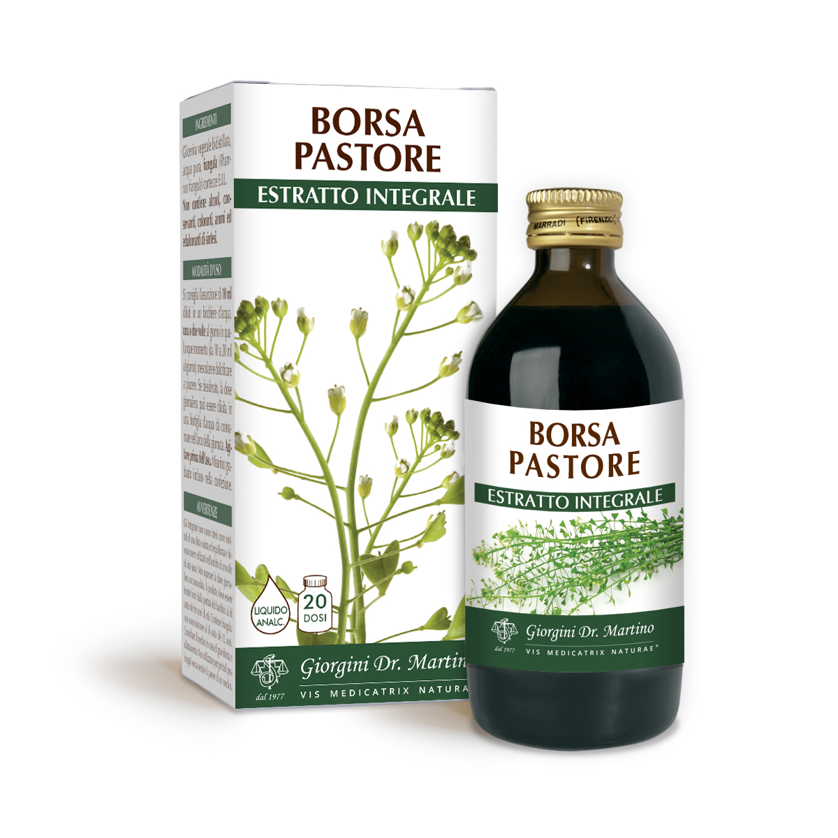 BORSA PASTORE ESTRATTO INTEGRALE 200 ml main product photo