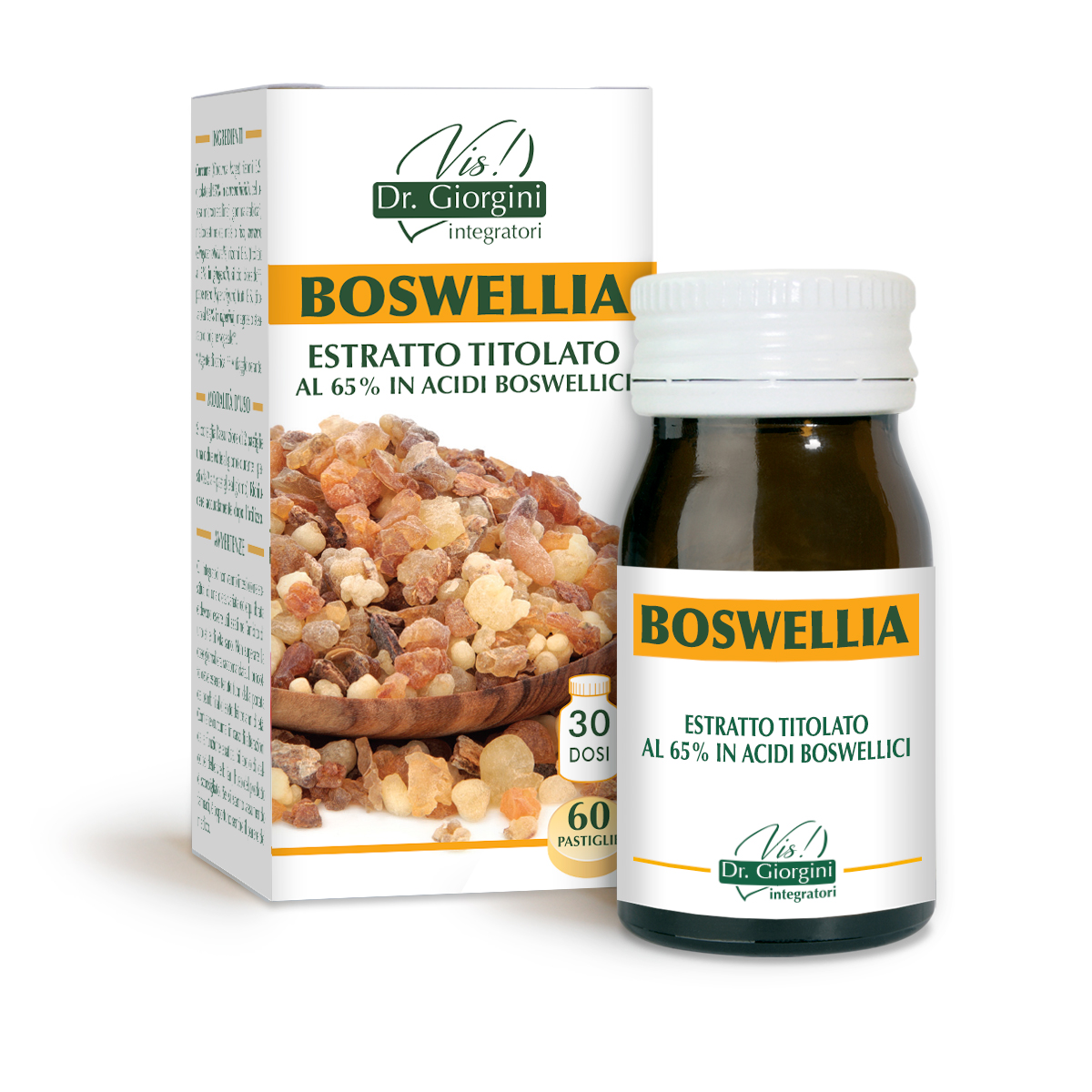 BOSWELLIA ESTRATTO TITOLATO 60 pastiglie main product photo