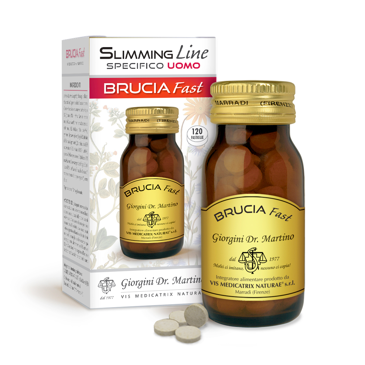 BRUCIA FAST Uomo Pastiglie