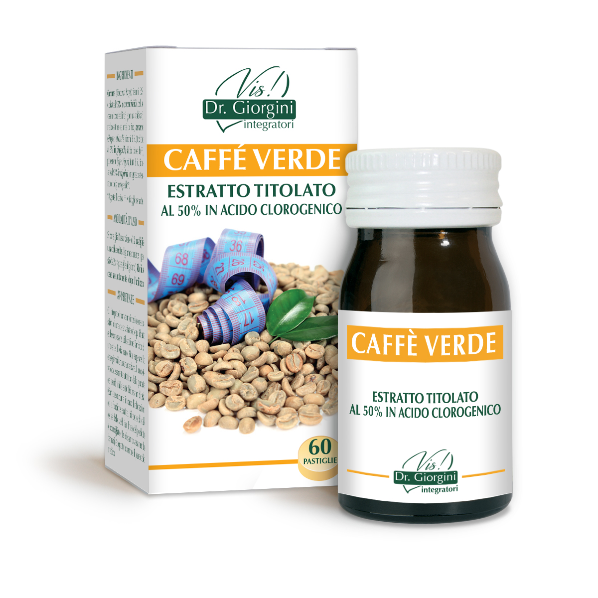 CAFFE' VERDE ESTRATTO TITOLATO60 pastiglie main product photo