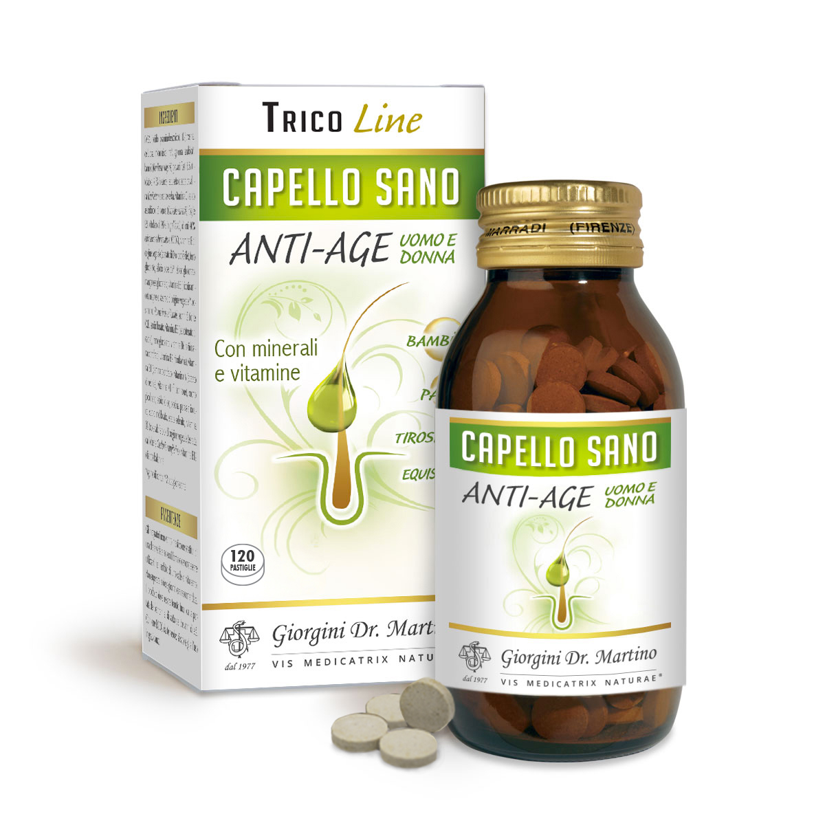 CAPELLO SANO Anti-Age Pastiglie