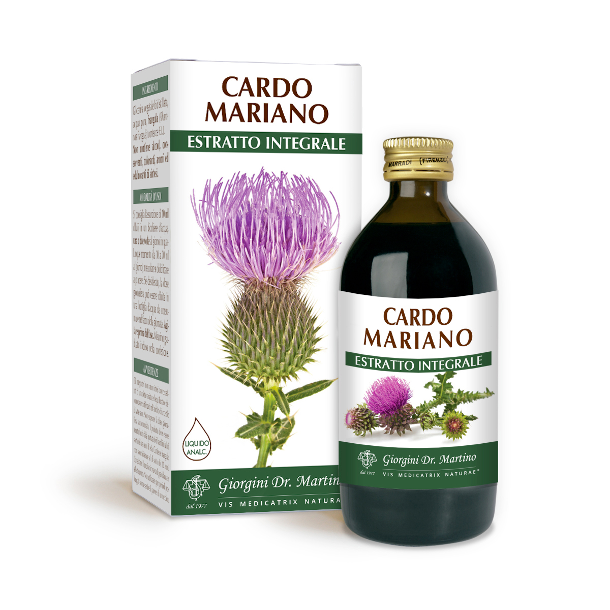 CARDO MARIANO ESTRATTO INTEGRALE 200 ml main product photo