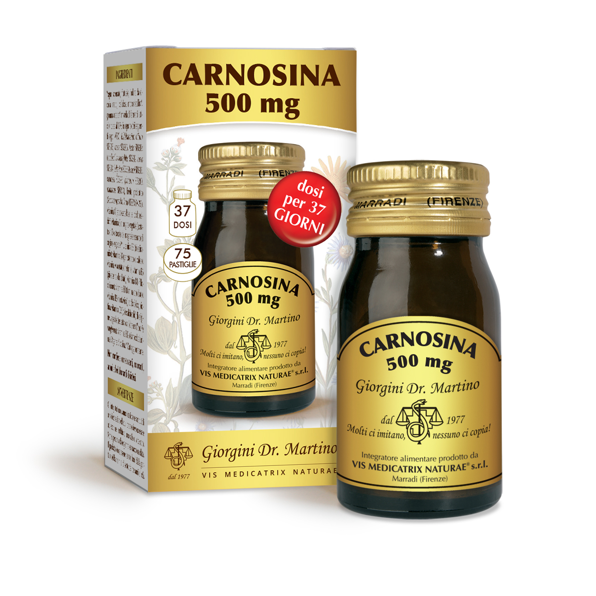 CARNOSINA 500 mg - 30 g - pastiglie da 400 mg