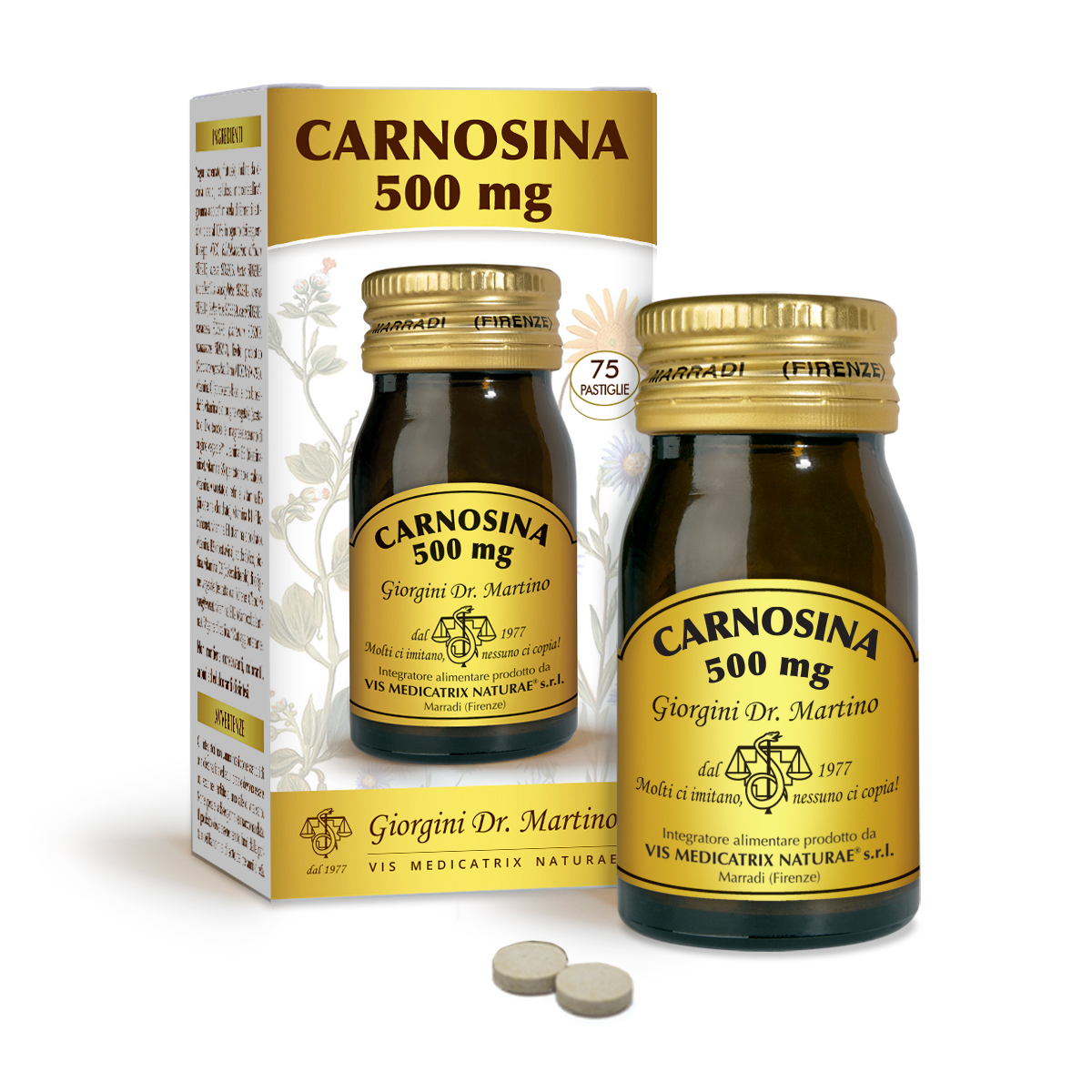 CARNOSINA 500mg Pastiglie
