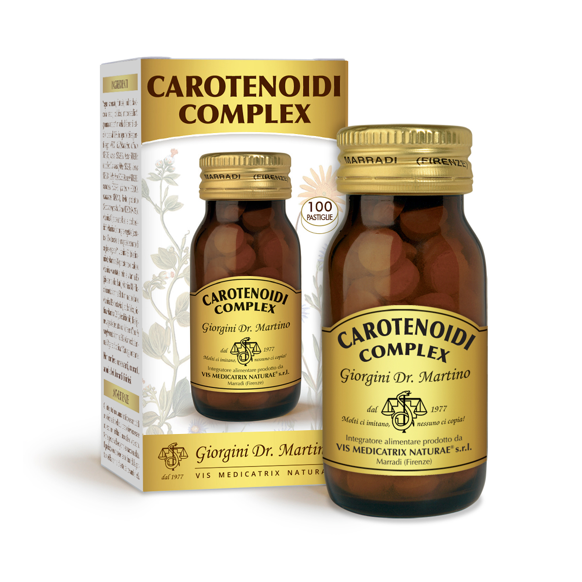CAROTENOIDI COMPLEX 50 g - pastiglie da 500 mg main product photo