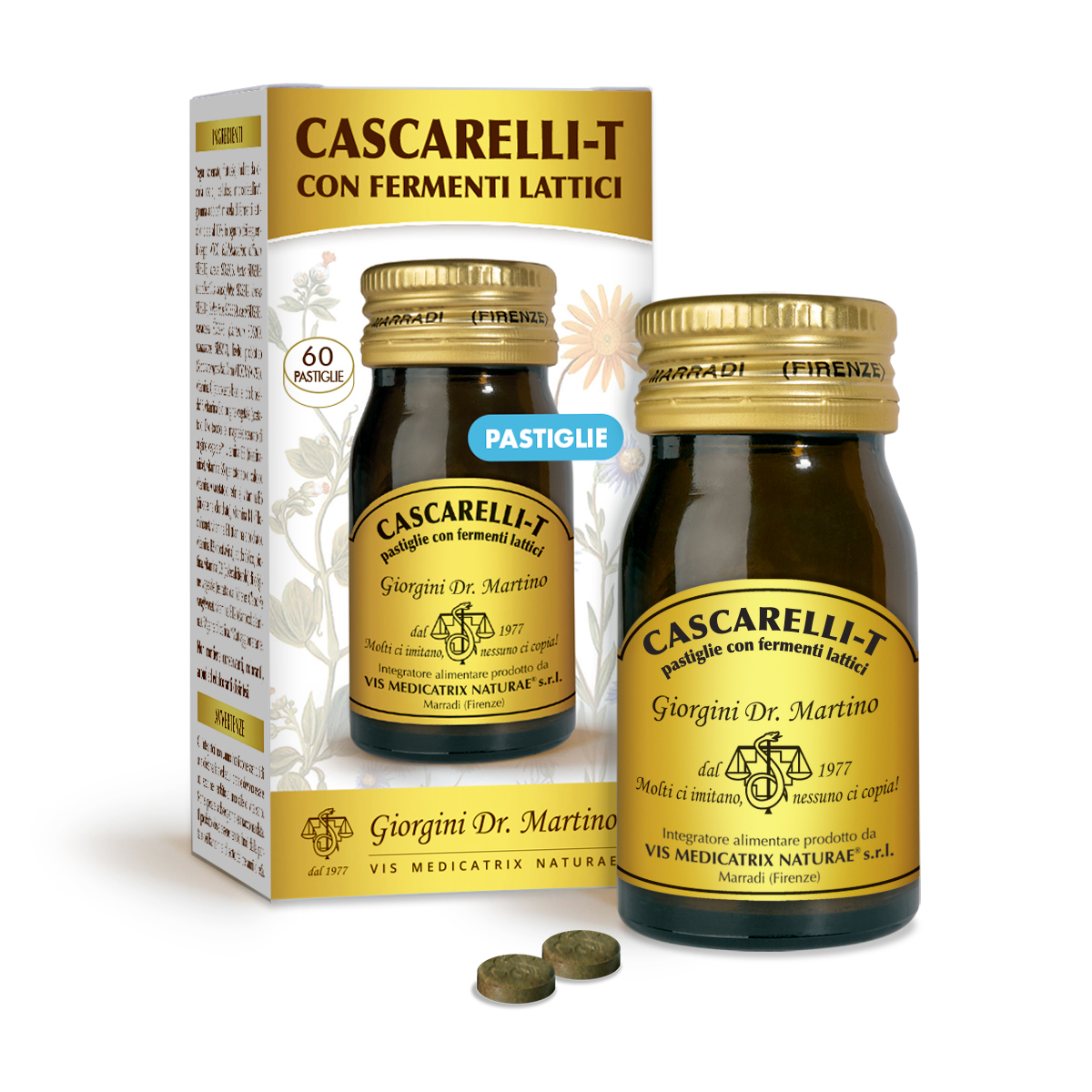 CASCARELLI con fermenti lattici Pastiglie
