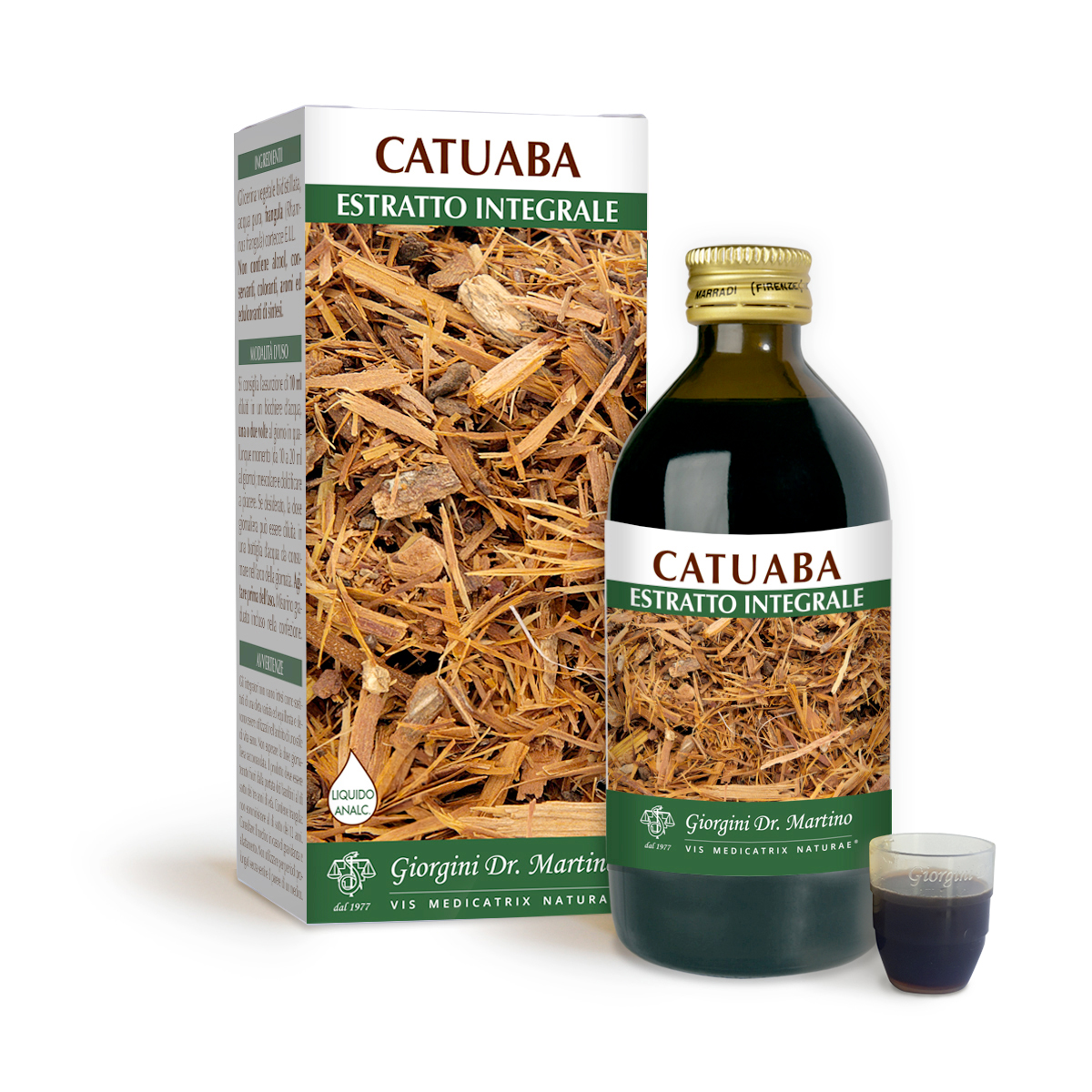 CATUABA Estratto integrale Liquido analcoolico