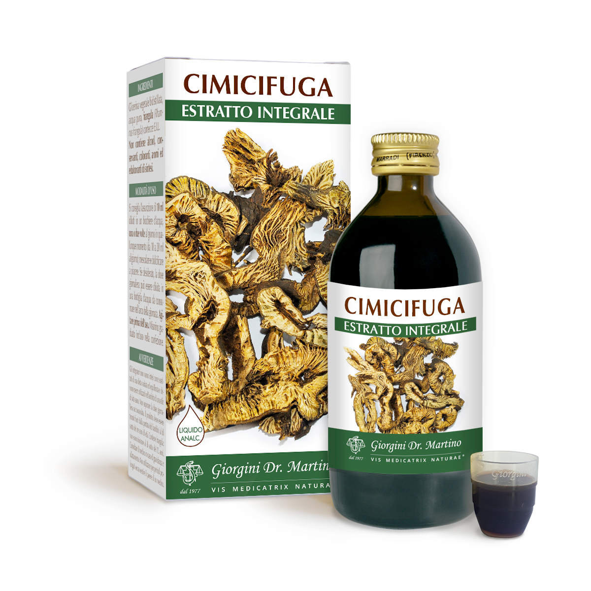 CIMICIFUGA Estratto integrale Liquido analcoolico