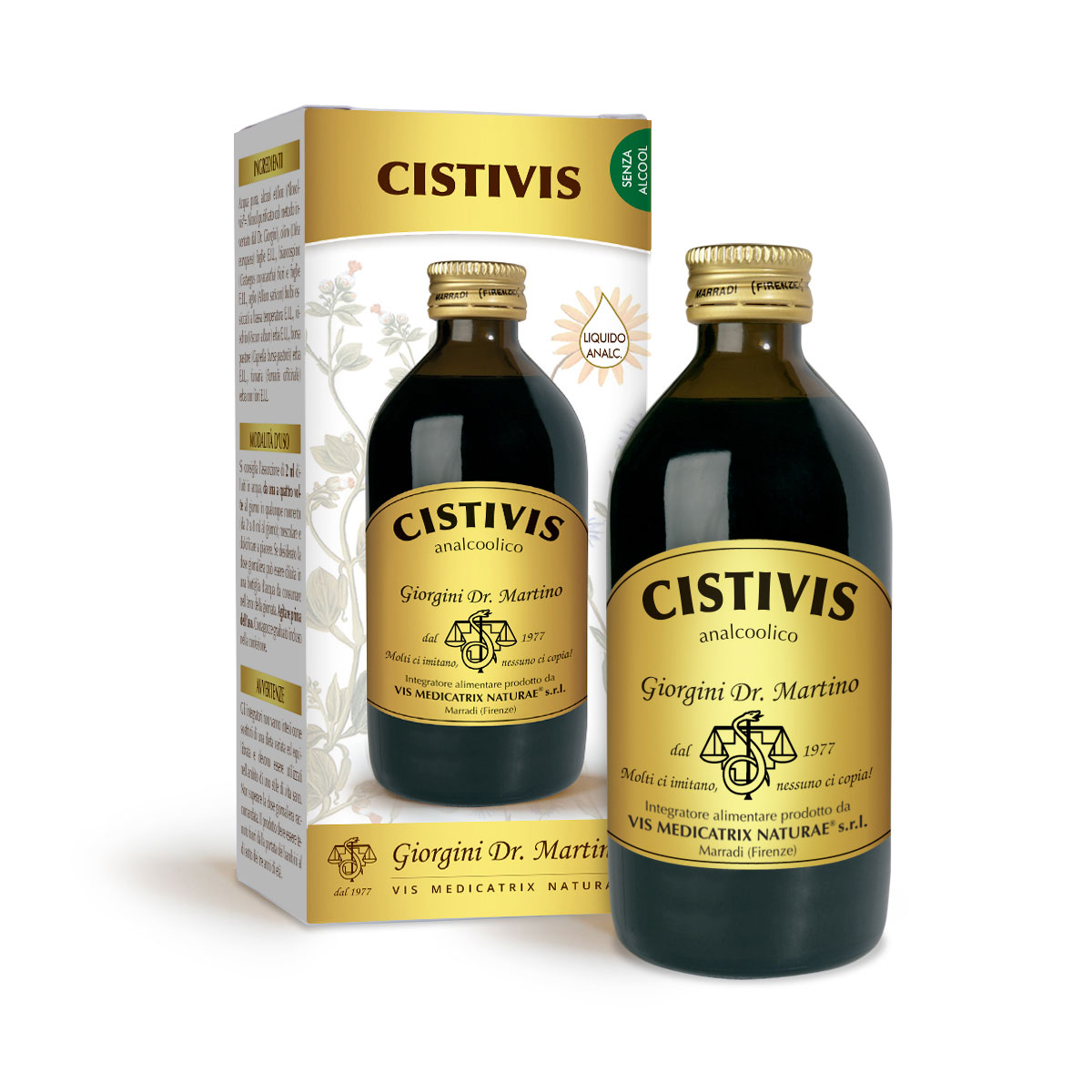 CISTIVIS Liquido analcoolico main product photo