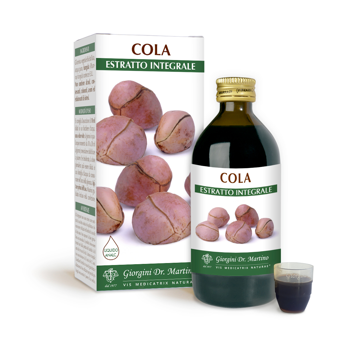 COLA Estratto integrale Liquido analcoolico