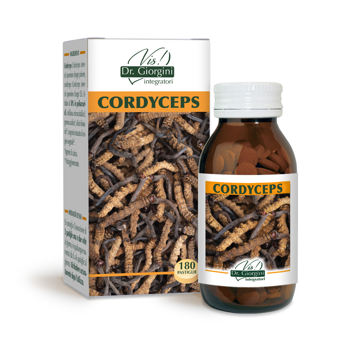CORDYCEPS 90 g - 180 pastiglie da 500 mg main product photo
