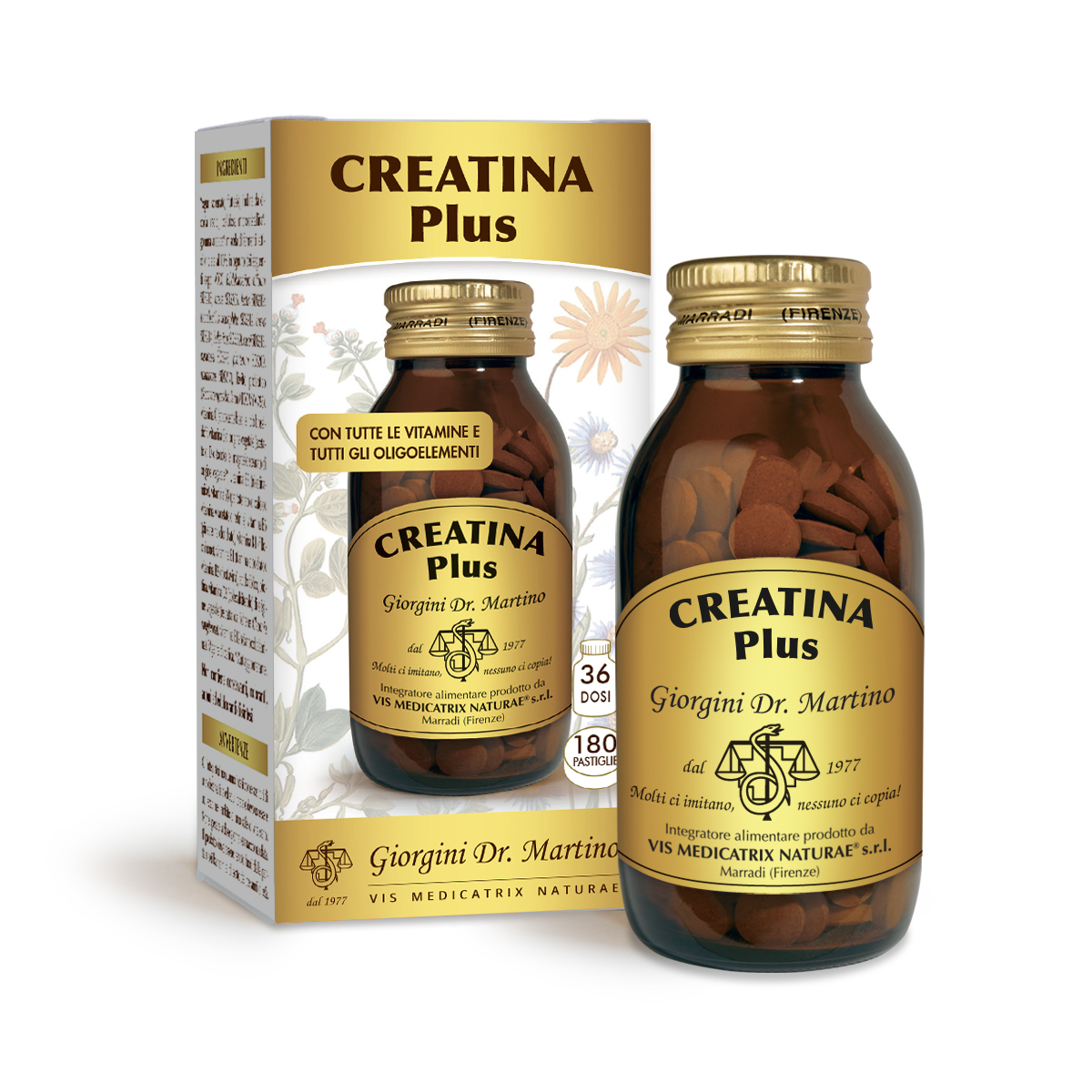 CREATINA Plus 90 g - pastiglieda 500 mg