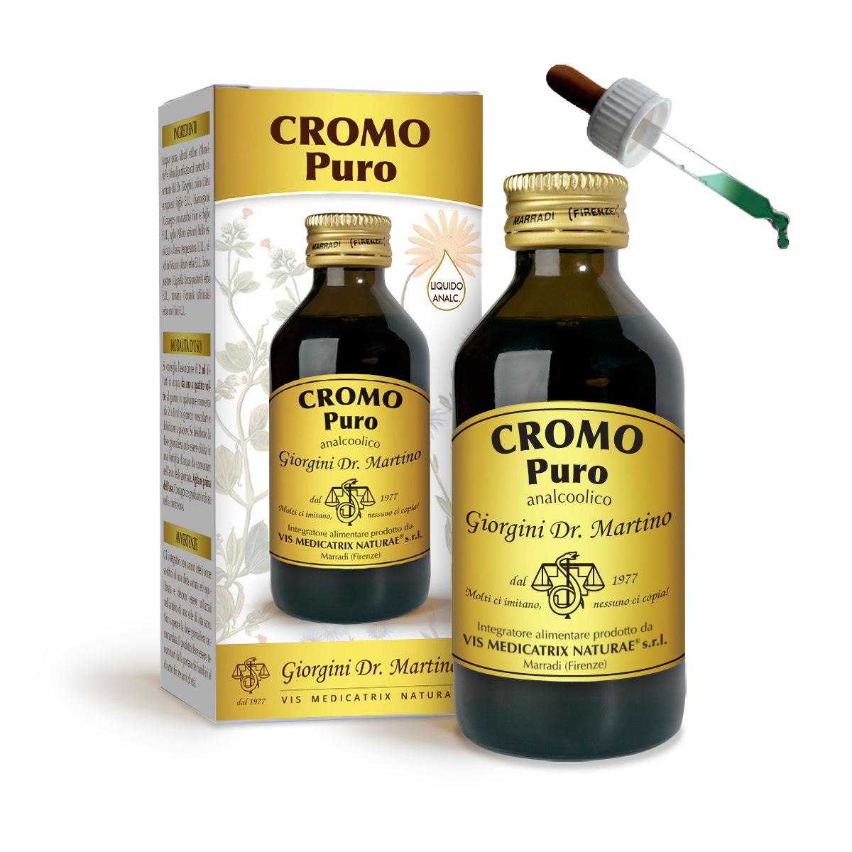CROMO Puro Liquido analcoolico