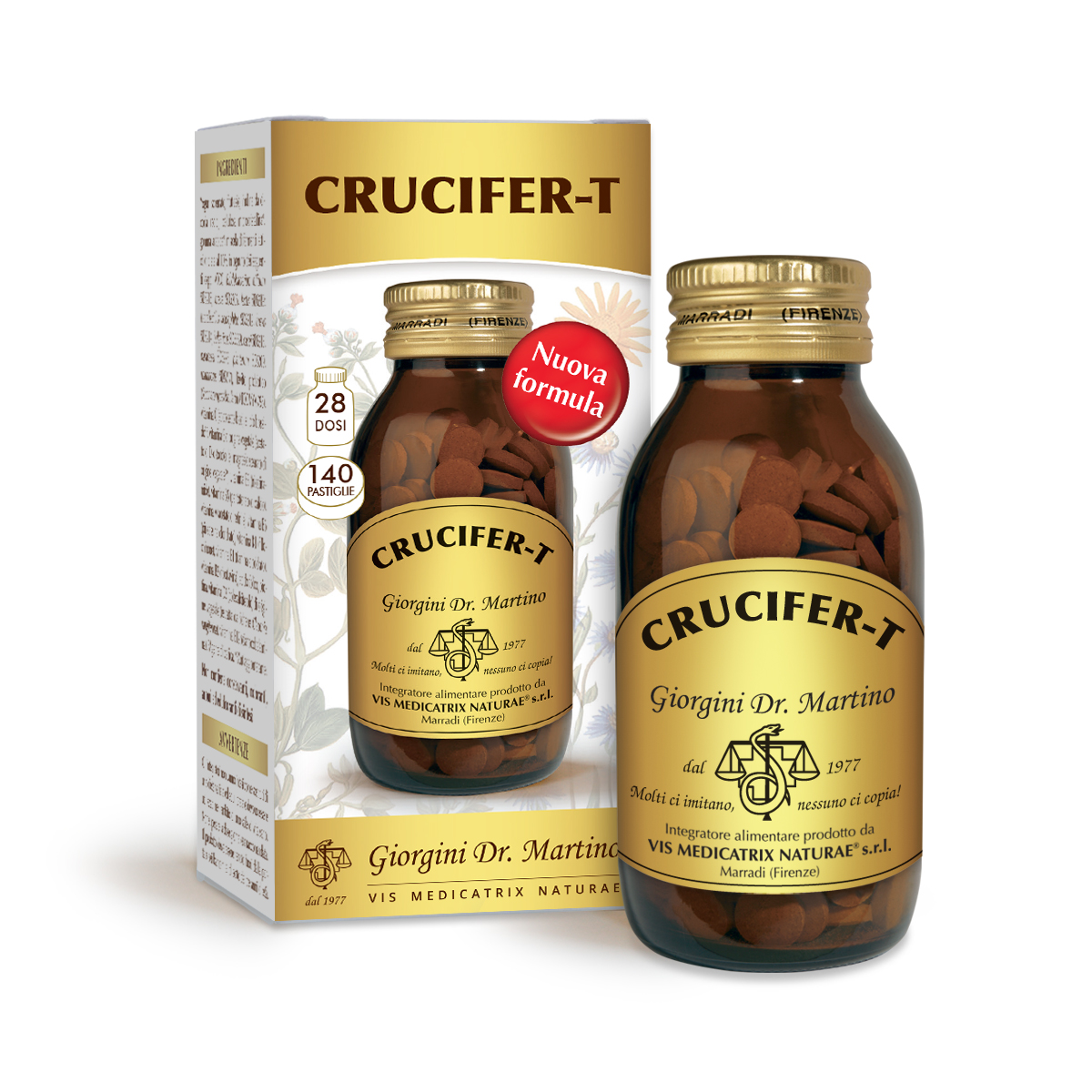 CRUCIFER-T 70 g - 140 pastiglie da 500 mg