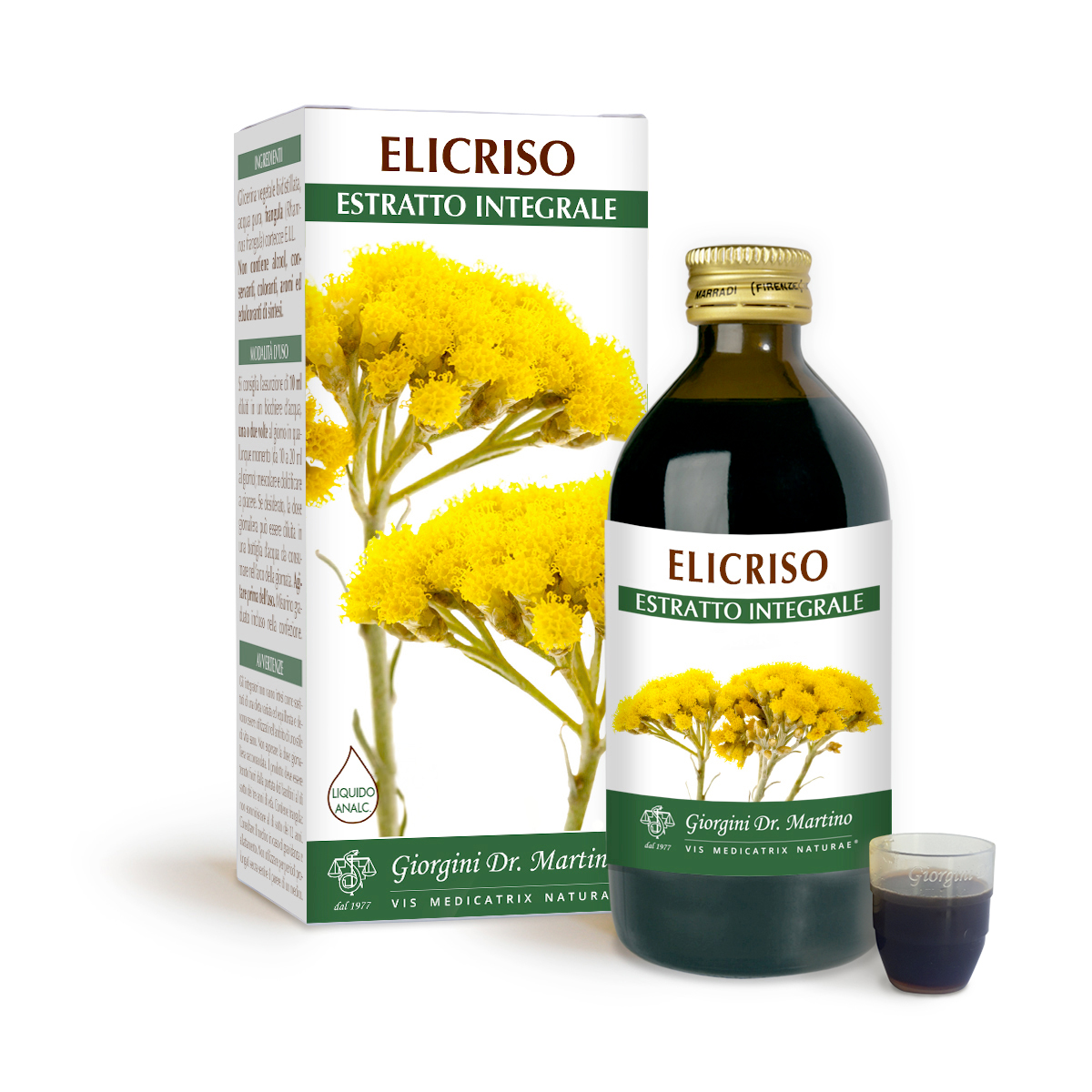 ELICRISO Estratto integrale Liquido analcoolico