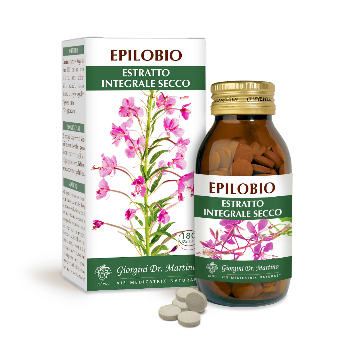 EPILOBIO Estratto integrale secco Pastiglie