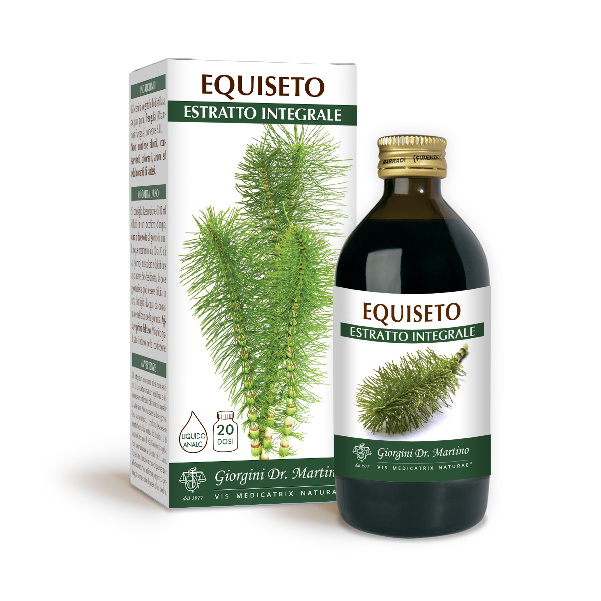 EQUISETO ESTRATTO INTEGRALE 200 ml main product photo