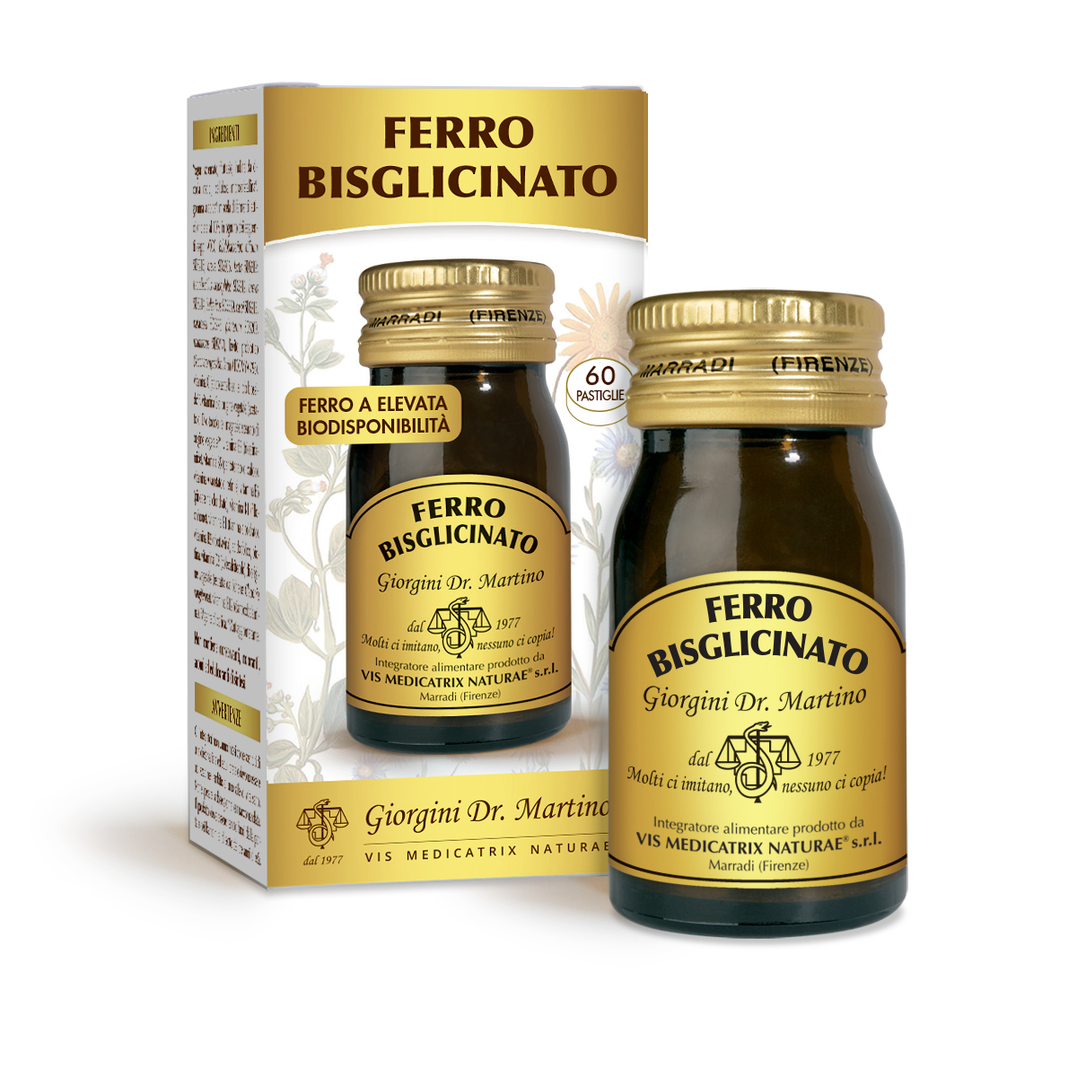 FERRO BISGLICINATO 30 g - pastiglie da 500 mg main product photo