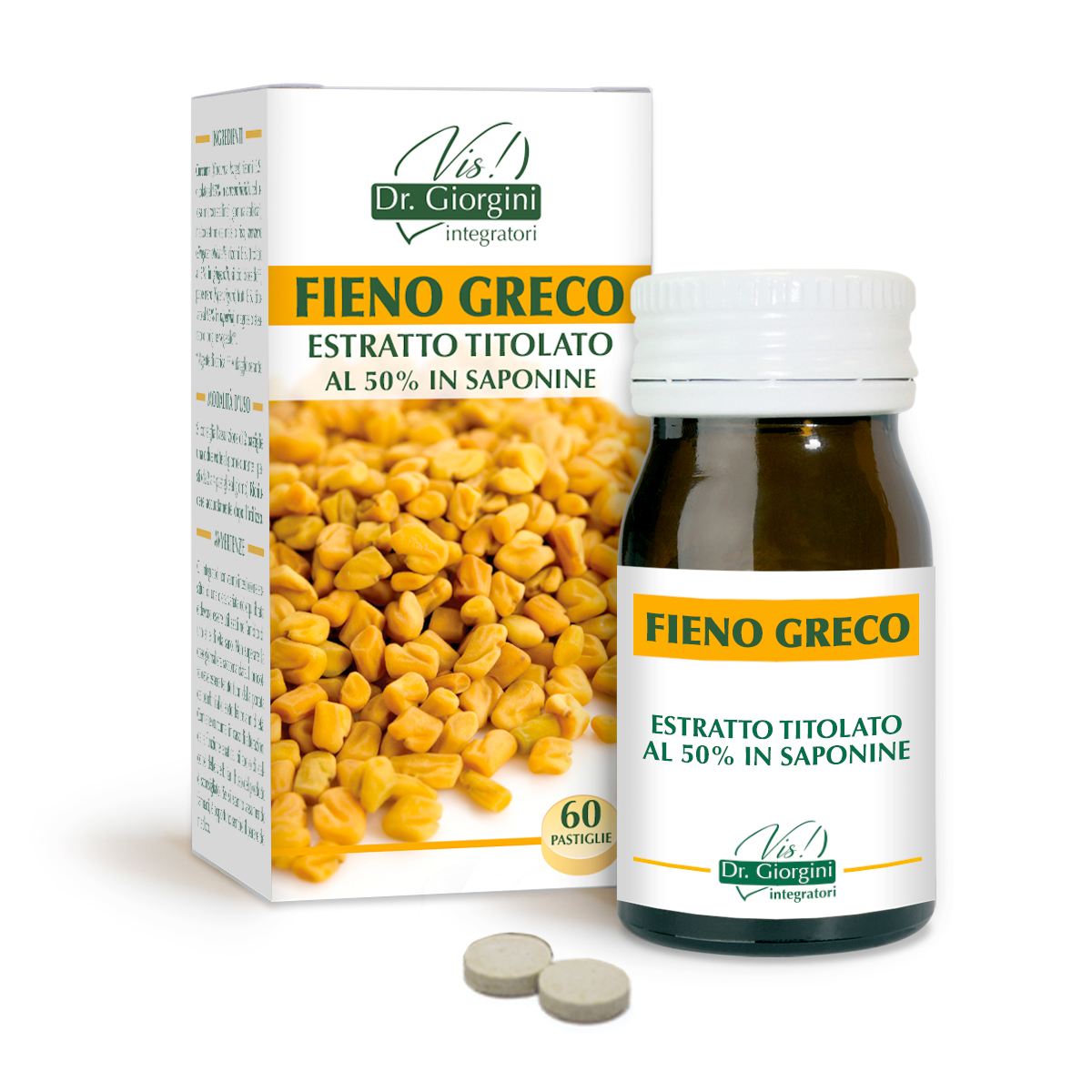 FIENO GRECO Estratto titolato Pastiglie