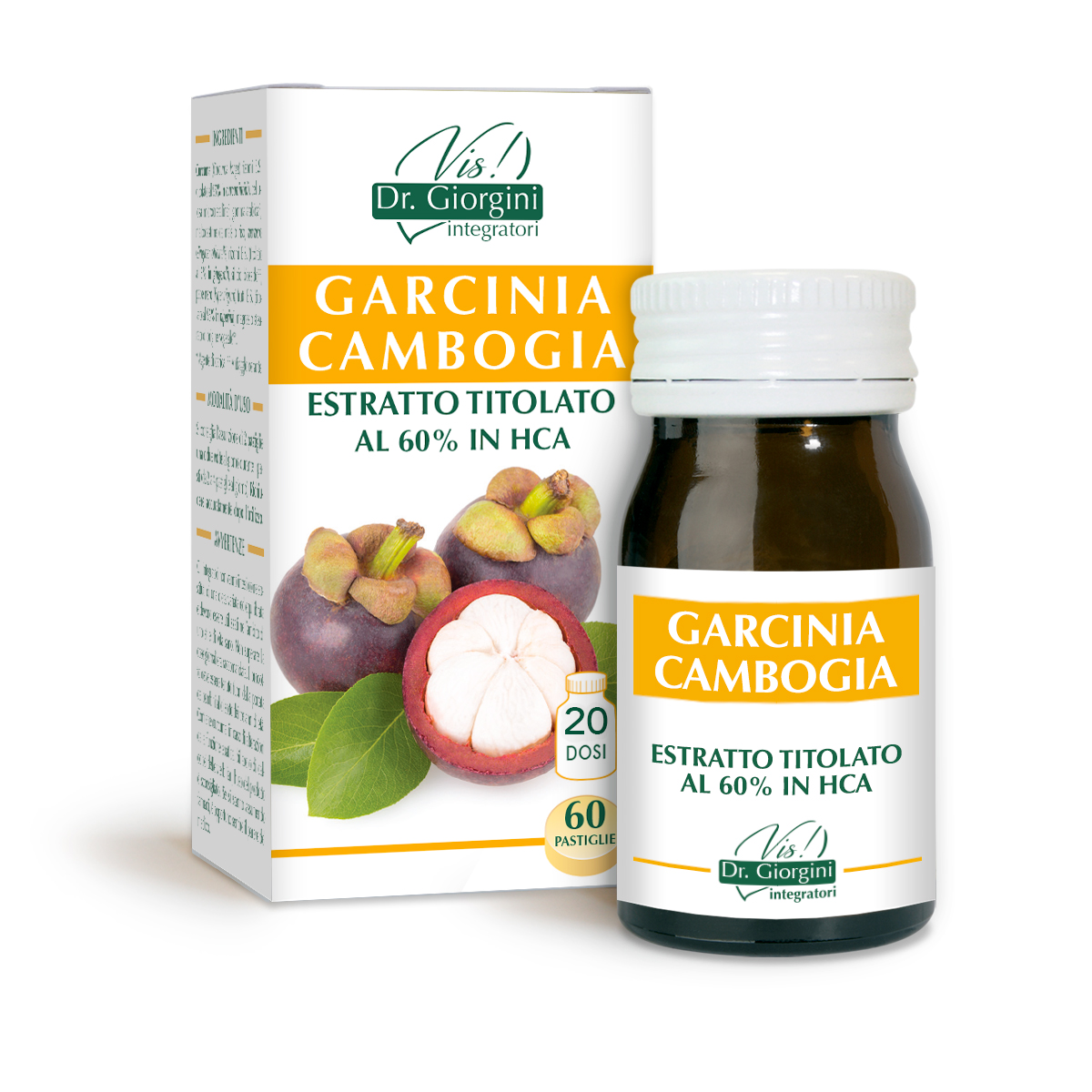 GARCINIA CAMBOGIA Estratto titolato Pastiglie main product photo