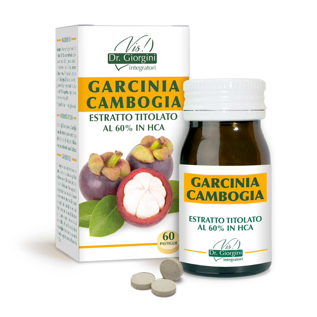 GARCINIA CAMBOGIA Estratto titolato Pastiglie