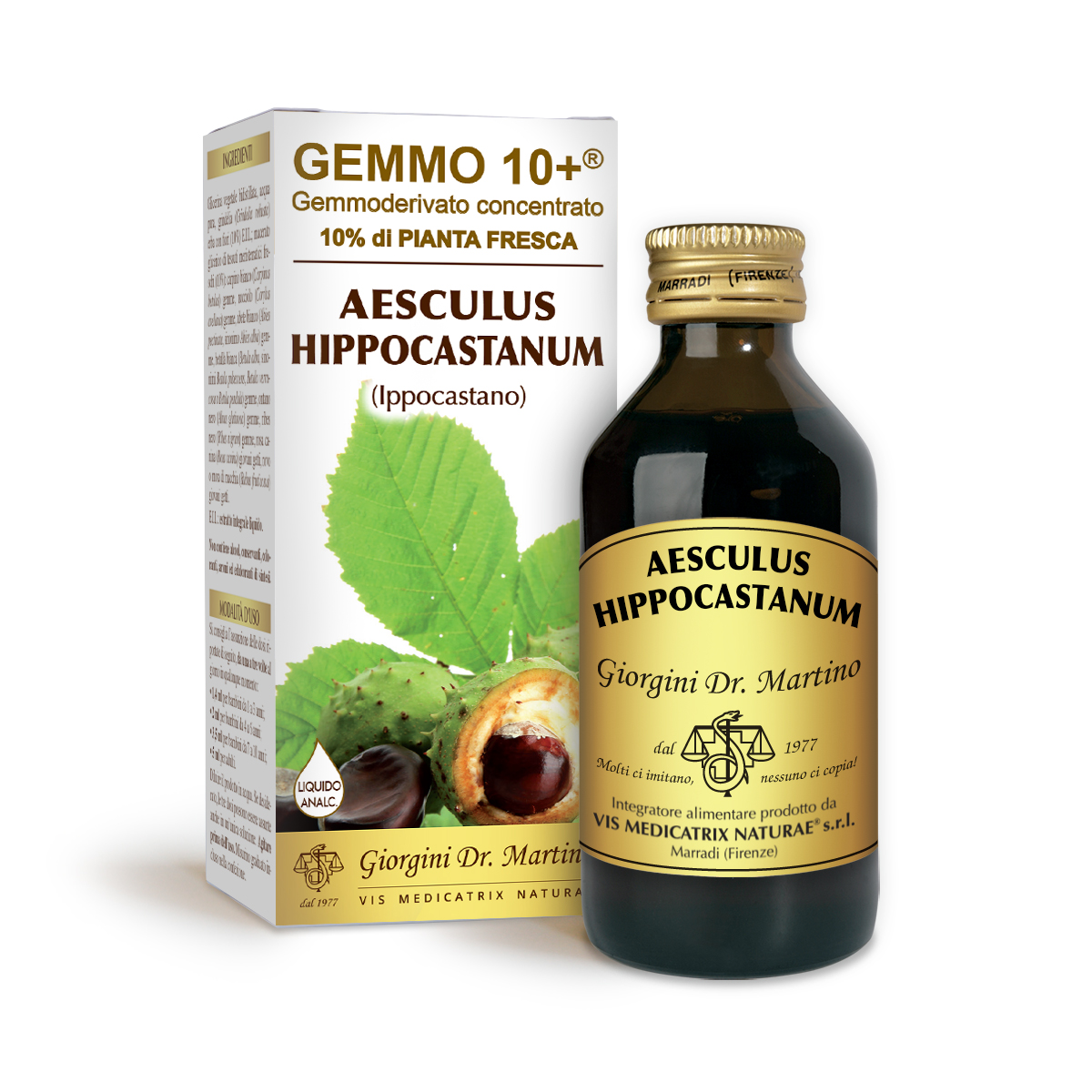 IPPOCASTANO G10+ (Aesculus hippocastanum) Liquido analcoolico