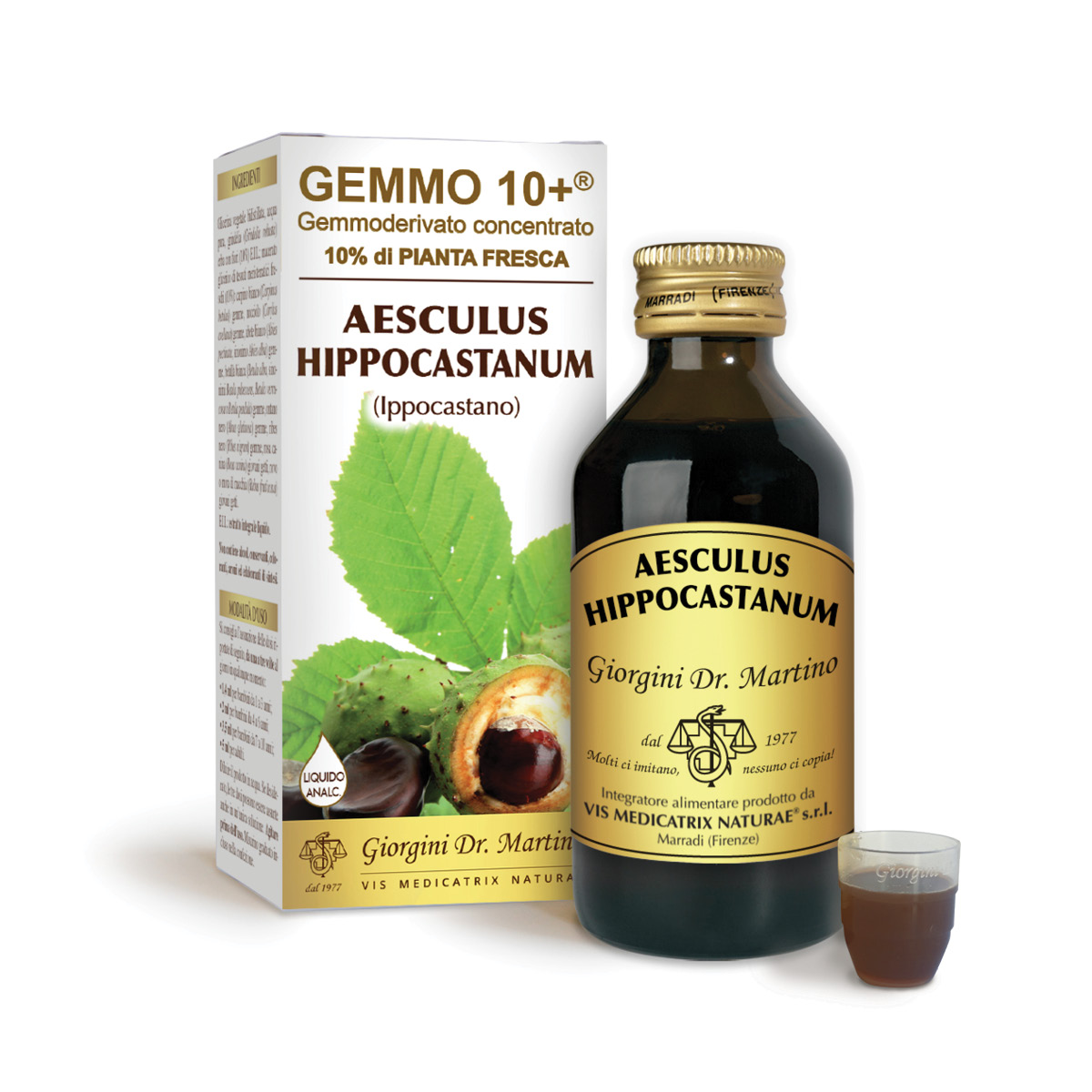 IPPOCASTANO G10+ (Aesculus hippocastanum) Liquido analcoolico
