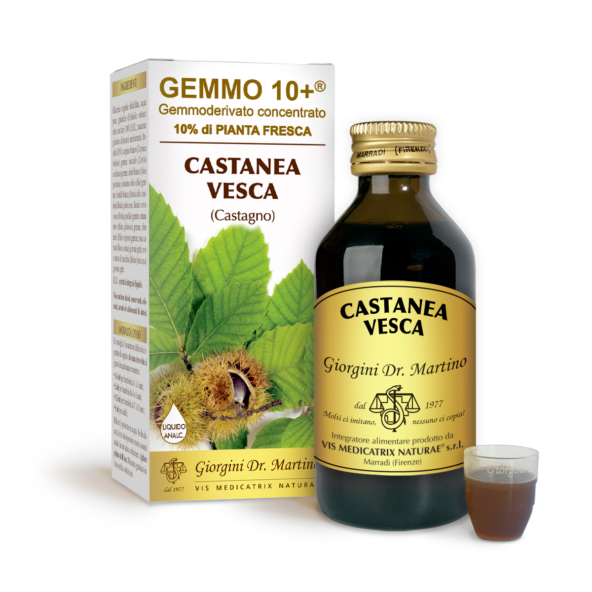 CASTAGNO G10+ (Castanea vesca) Liquido analcoolico