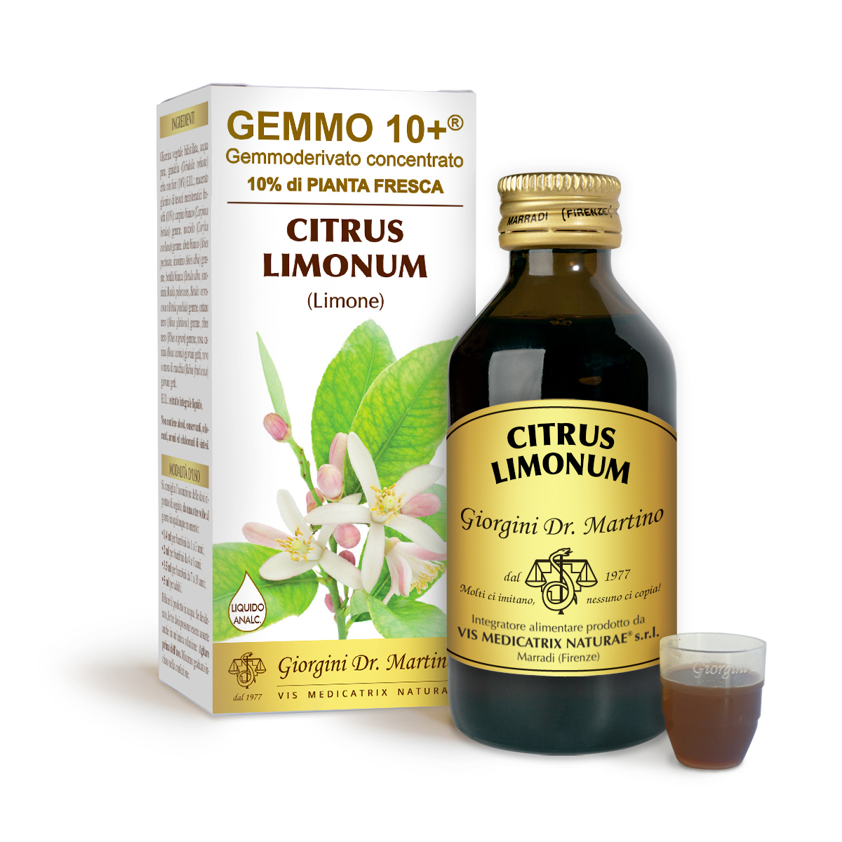 LIMONE G10+ (Citrus limonum) Liquido analcoolico
