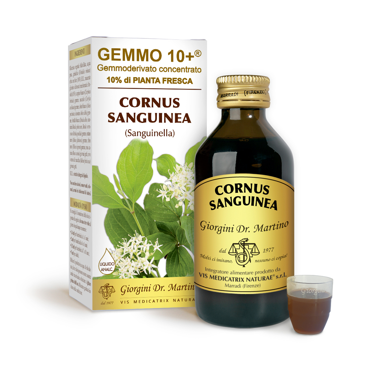 SANGUINELLA G10+ (Cornus sanguinella) Liquido analcoolico