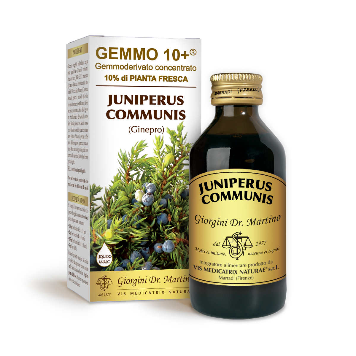 GINEPRO G10+ (Juniperus communis) Liquido analcoolico