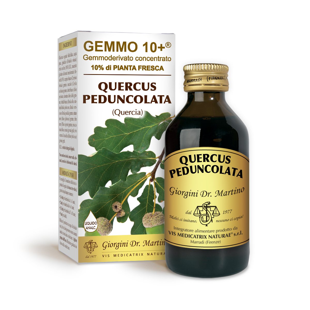 QUERCIA PEDUNCOLATA G10+ (Quercus peduncolata)Liquido analcoolico