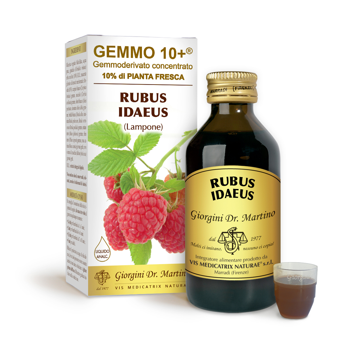 LAMPONE G10+ (Rubus idaeus) Liquido analcoolico
