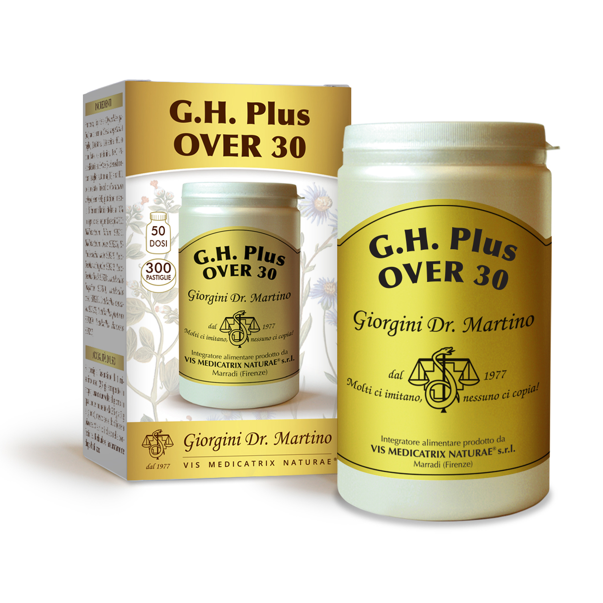 G.H. Plus OVER 30 - 150g - 300pastiglie da 500 mg
