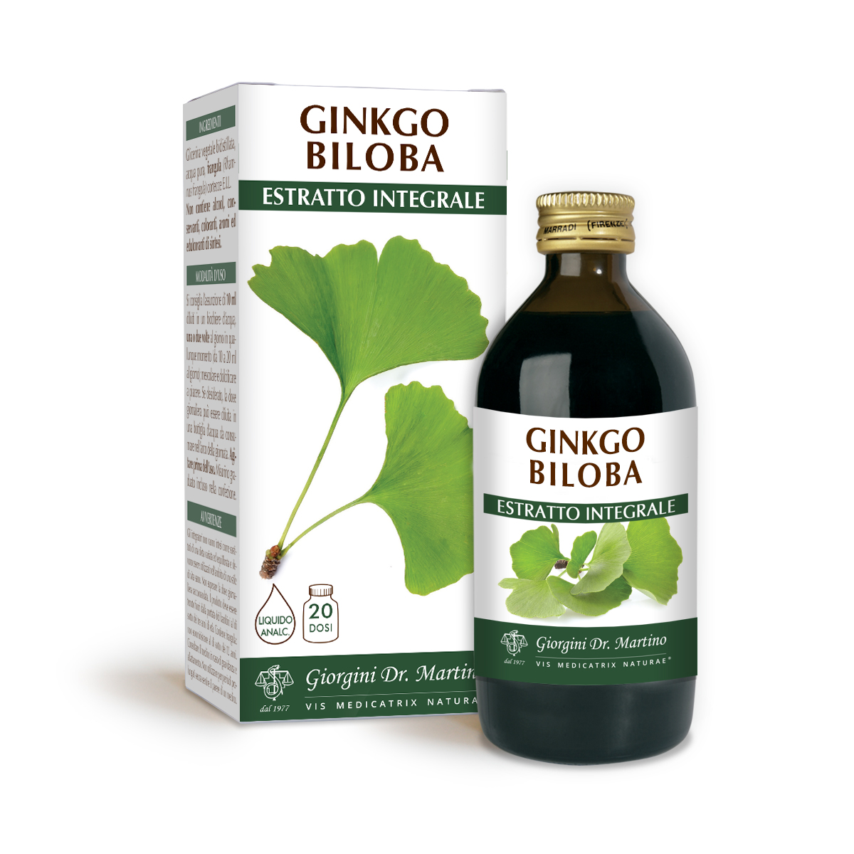 GINKGO BILOBA ESTRATTO INTEGRALE 200 ml main product photo