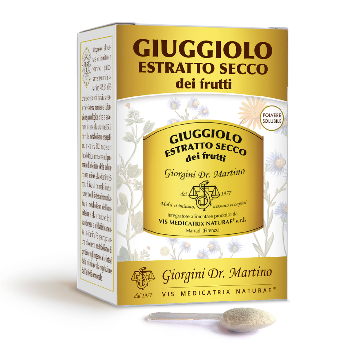 GIUGGIOLO ESTRATTO SECCO dei frutti Polvere