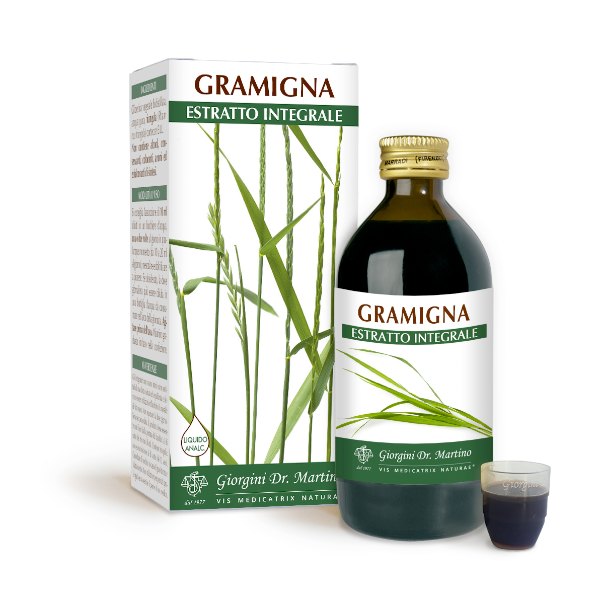 GRAMIGNA Estratto integrale Liquido analcoolico