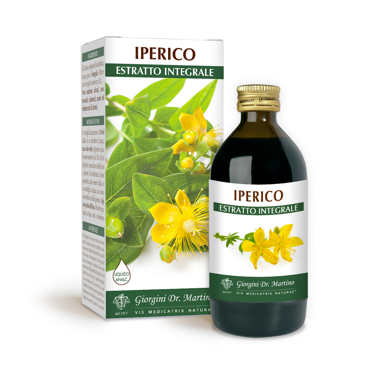 IPERICO ESTRATTO INTEGRALE 200 ml main product photo