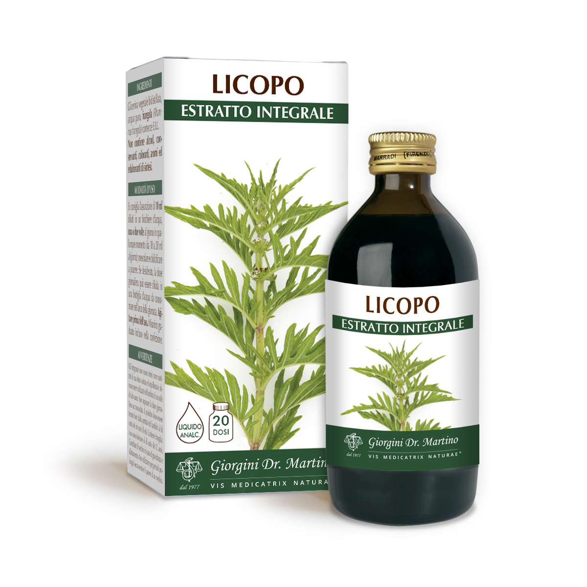 LICOPO ESTRATTO INTEGRALE 200 ml main product photo